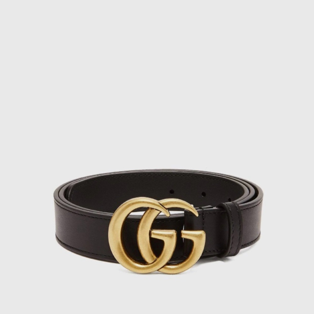 Gucci Women’s Belt with Double G Buckle 75/30